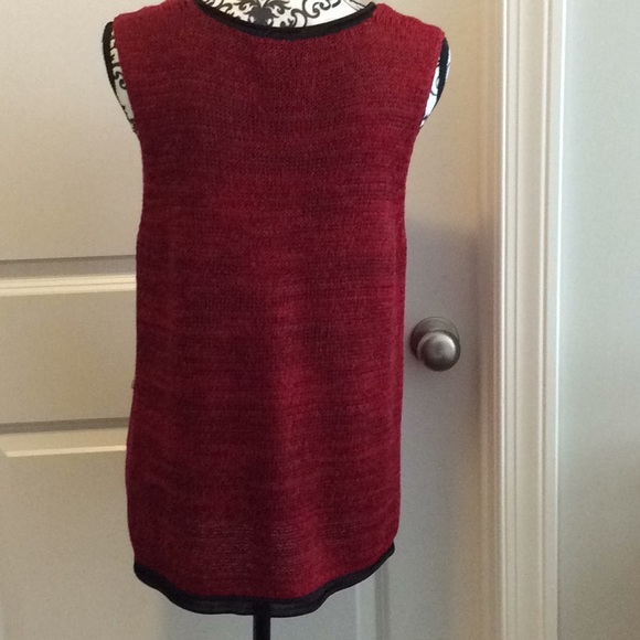 Ladies sleeveless sweater - Picture 6 of 7